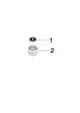 DORNBRACHT Adapter für Brauseabgang SERIENNEUTRAL 12202979 3/8'' x 1/2'' Champagne (22kt Gold), 12202979-47 Galeriebild 3